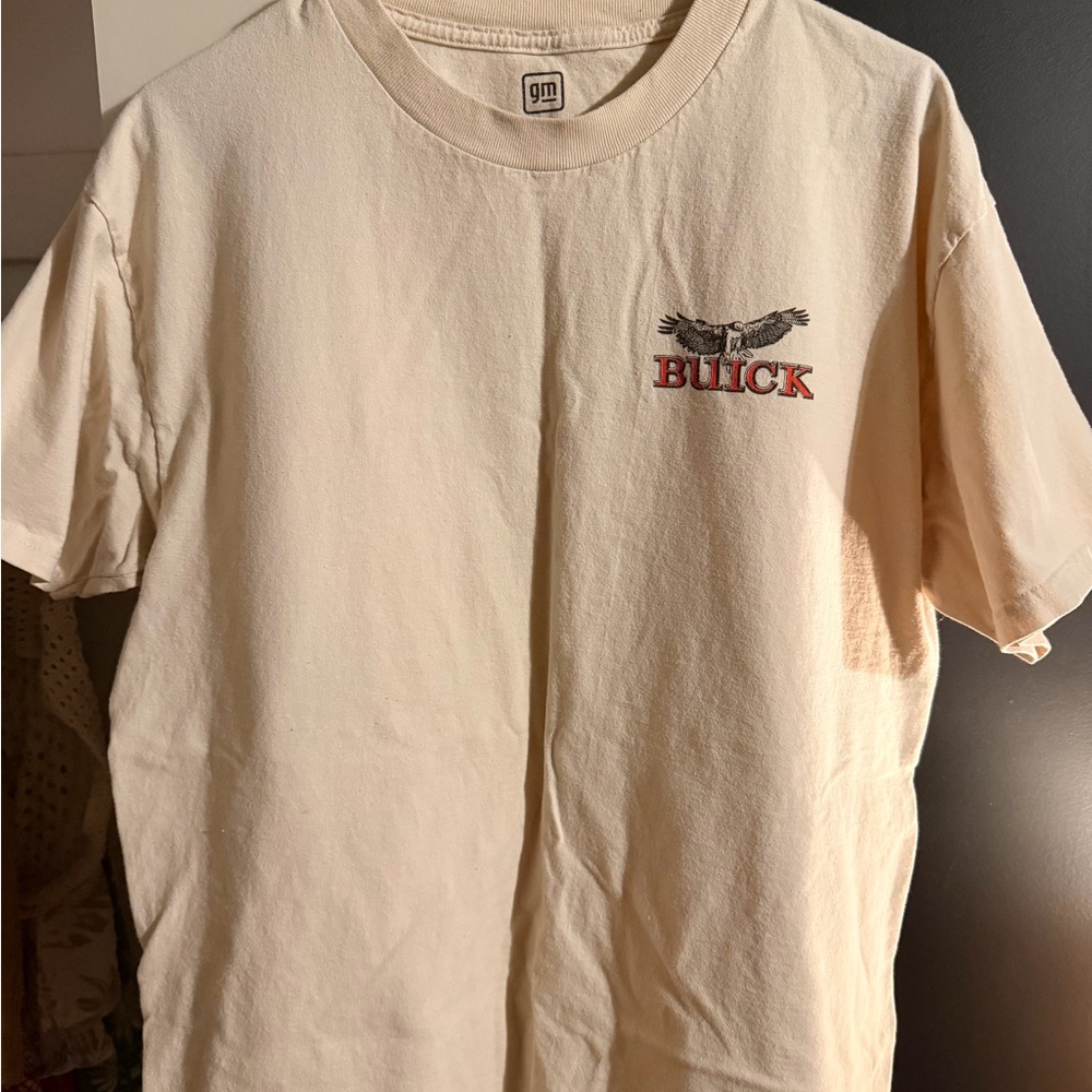 Cream T-Shirt for Men - Buick GNX Vintage